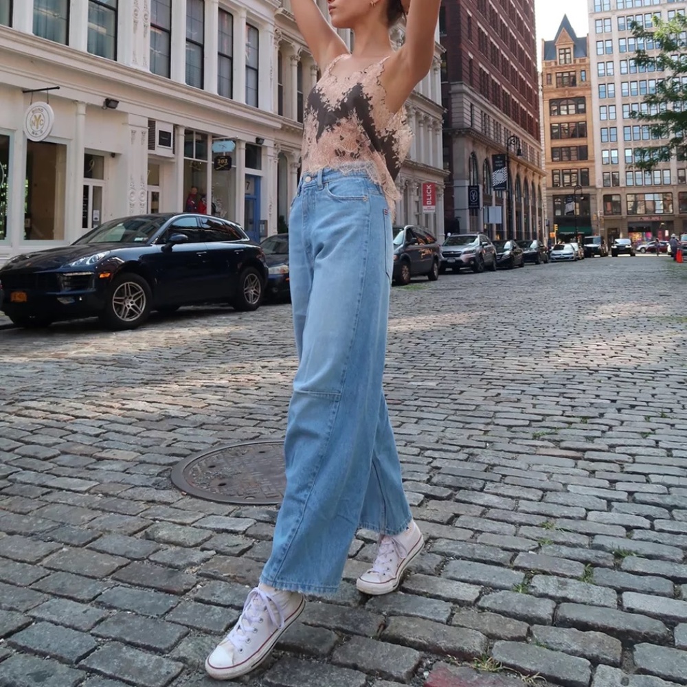 BDG high rise extreme baggy size 26